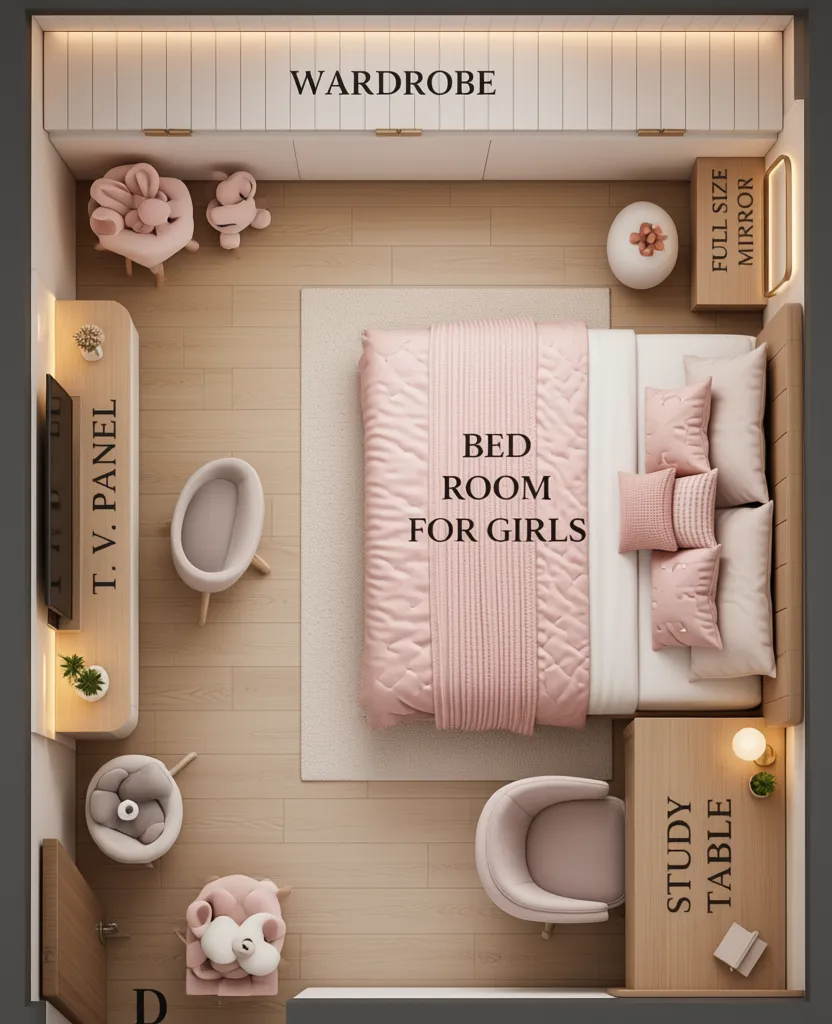 Kids room after user design